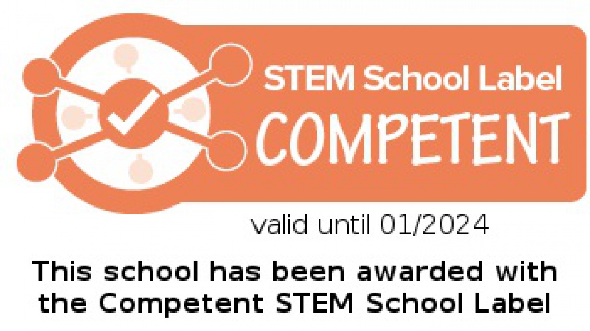 Okulumuz STEM okul Etiketi ile ödüllendirildi